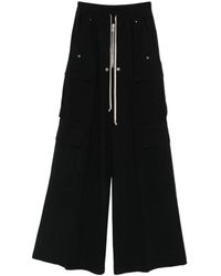 Rick Owens - Cargobelas Cargo-Pocket Palazzo Pants - Lyst