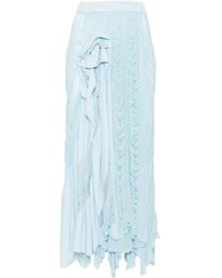 Anni Salonen - Jupe Mi-Longue À Volants - Lyst