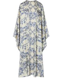 Liu Jo - Long Foulard-Print Dress - Lyst