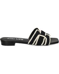 Bibi Lou - Leather Flat Sandals - Lyst