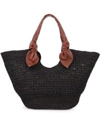 Hereu - Woven-Raffia Tote Bag - Lyst