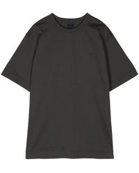 Juun.J - Logo-appliqué cotton T-shirt - Lyst