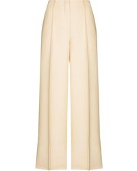 Jil Sander - High-rise Tailored Trousers - Lyst