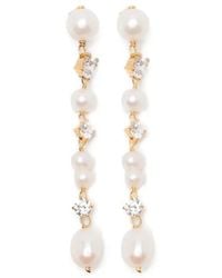 Completedworks - Pearl Drop Earrings - Lyst