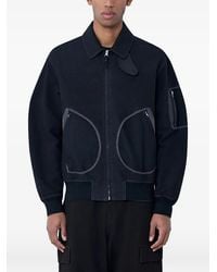 Massimo Osti Studio - Zip-Up Bomber Jacket - Lyst