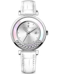 Christian Van Sant - Montre À Ornements En Cristal Mm Bria - Lyst
