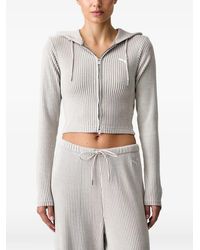 PUMA - Essentials Ribbed Hoodie - Lyst