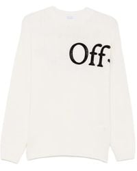 Off-White c/o Virgil Abloh - Logo-Patch Sweater - Lyst