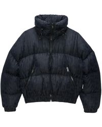 MSGM - Donsjack Met Abstracte Print - Lyst