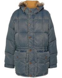 RRL - Arden Quilted Hooded Coat - Lyst