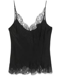 Carine Gilson - Silk V-Neck Camisole - Lyst