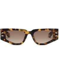 Roberto Cavalli - Geometric-Frame Sunglasses - Lyst