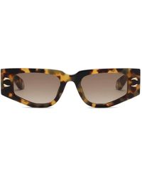 Roberto Cavalli - Geometric-Frame Sunglasses - Lyst