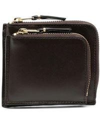 Comme des Garçons - Zipped-Pocket Leather Wallet - Lyst