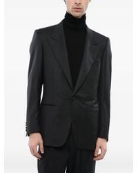 Corneliani - Peak-Lapel Single-Breasted Suit Jacket - Lyst