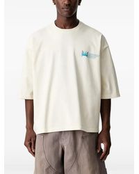 Willy Chavarria - Graphic-Print Oversized T-Shirt - Lyst