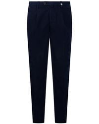 Myths - Pleated-Detail Button-Fastening Trousers - Lyst