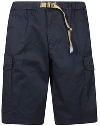 White Sand - Belted Cargo Shorts - Lyst