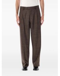 mfpen - Pantalon Plissé En Sergé Service Trousers - Lyst