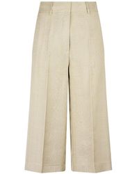 forte_forte - Broek Met Riemlussen - Lyst