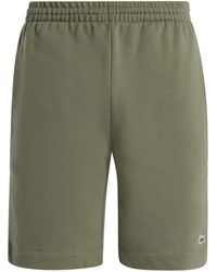 Lacoste - Logo-Patch Cotton-Blend Track Shorts - Lyst