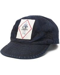 C.P. Company - Baseballkappe Mit Logo-Patch - Lyst