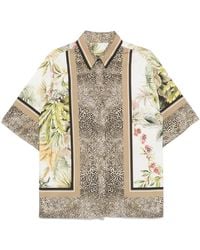 Elie Saab - Cotton Shirt - Lyst