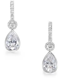 Anabela Chan - Lab-Grown Diamond Pear Hoop Earrings - Lyst