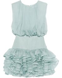Viktor & Rolf - Ruffled Mini Dress - Lyst
