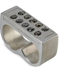 Parts Of 4 - Plate Double Ring - Lyst