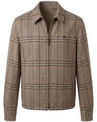 Burberry - Chaqueta De Lana A Cuadros Príncipe De Gales - Lyst