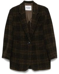 Isabel Marant - 'Gesina' Check Blazer - Lyst