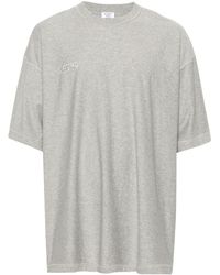 Vetements - T-shirt en coton à coutures apparentes - Lyst
