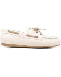 Miu Miu - Lace-Up Boat Shoes - Lyst