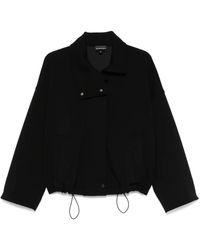 Emporio Armani - Veste À Fermeture Zippée - Lyst