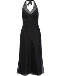 Prada - Re-Edition 1995 Organza Halterjurk - Lyst