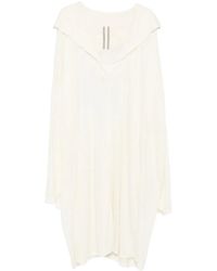 Rick Owens - Gedrapeerd Lang T-Shirt - Lyst