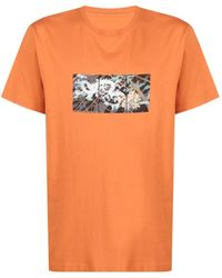 Maharishi - Graphic-Print Organic Cotton T-Shirt - Lyst