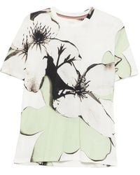 Paul Smith - Floral-Print T-Shirt - Lyst