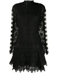 Jonathan Simkhai - Lace Embroidered Mini Dress - Lyst