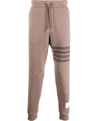 Thom Browne - Pantalon de jogging en laine à détail 4 bandes signature - Lyst