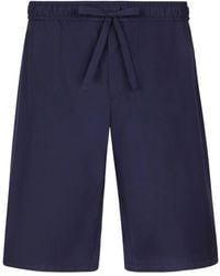 Dolce & Gabbana - Cotton jogging Shorts With Logo Tag - Lyst