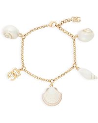 Dolce & Gabbana - Armband Mit Dg-Anhängern - Lyst