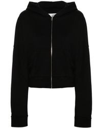 MM6 by Maison Martin Margiela - Hoodie à coutures apparentes - Lyst