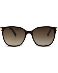 Longchamp - Square-Frame Sunglasses - Lyst