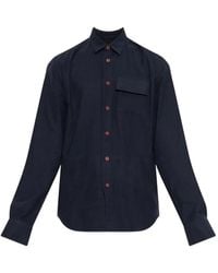 Kiton - Flap-Pocket Button-Down Shirt - Lyst