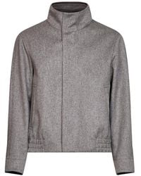 Lardini - Chaqueta Con Dobladillo Elástico - Lyst