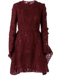 Giambattista Valli - Lace Embroidery Dress - Lyst