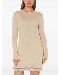Rabanne - Long Sleeve Mini Dress - Lyst