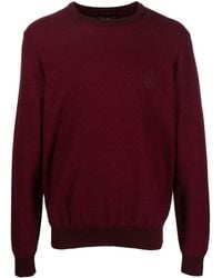 Billionaire - Round-Neck Knit Jumper - Lyst